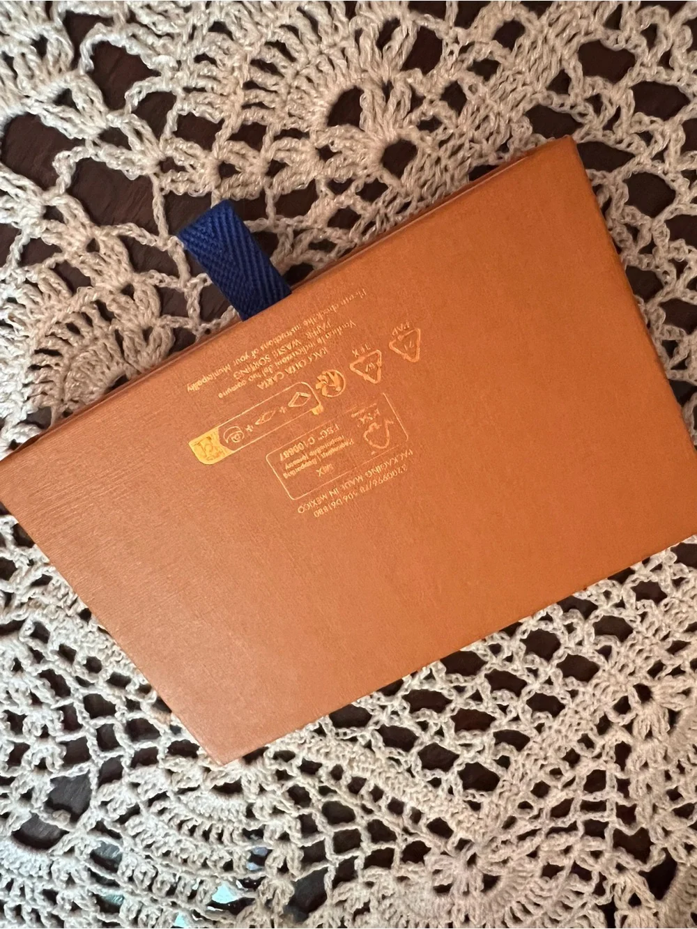 Authentic Louis Vuitton Empty Extra Small Gift Box 5 1/4” X 3.5” Dust Bag